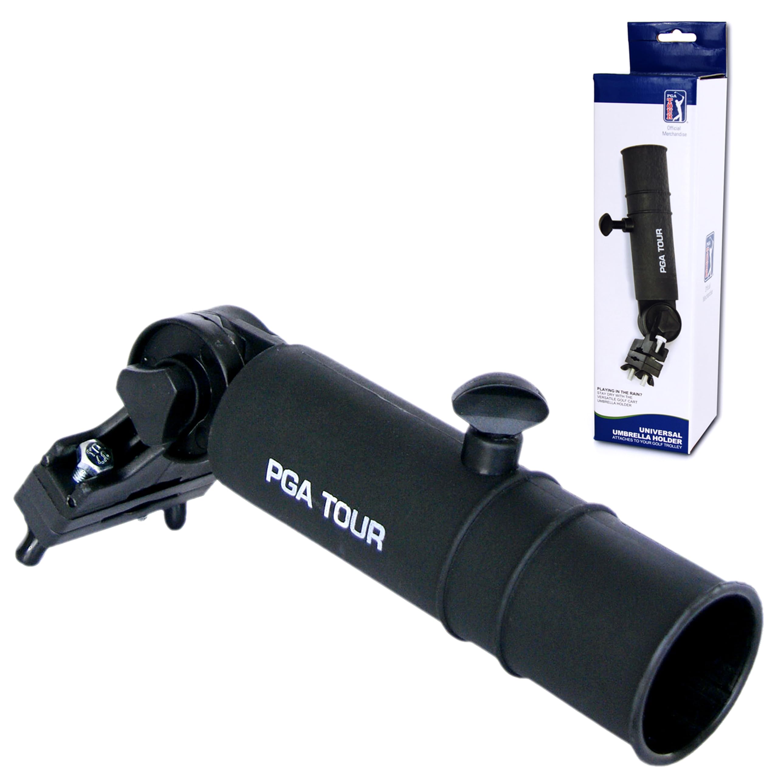PGA Tour Universal Golf Trolley Umbrella Holder