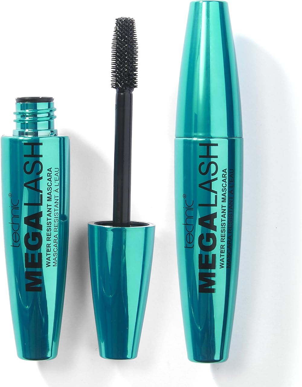 Technic Mega Lash Waterproof Mascara Duo 2 x 12 ml Ultrasonic Black Vegan