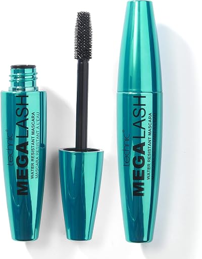 Technic Mega Lash Waterproof Mascara Duo 2 x 12 ml Ultrasonic Black Vegan