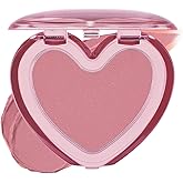 lilybyred Luv Beam Sherbet Cheek | Heart-Shaped Korean Cream Blush, Lightweight Melt-In Texture, Micro-Pearl Glow, Buildable Natural Color, Soft Radiant Finish, 0.12 oz. (07 Grape Topping)