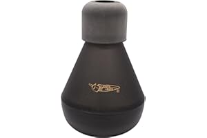 OKURA+MUTE Okra + Mute Trombone Practice Mute, Color: Black