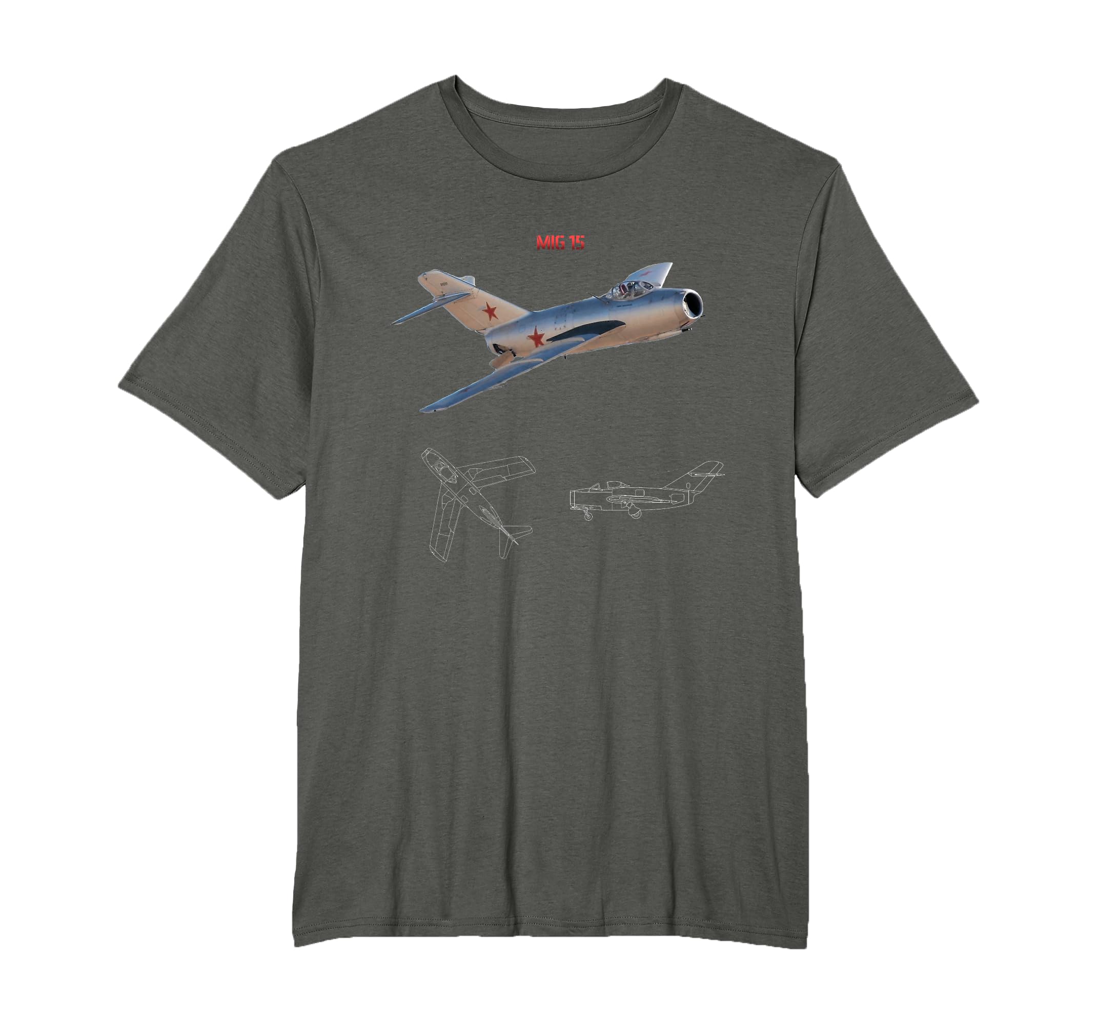 MIG-15 Soviet Planes T-Shirt