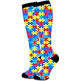xiaotcq Unisex Novelty Socks for Women Men Teens Soft Knee High Crew Socks Party Daily Wear Dress Sock
