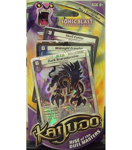 Amazon.com: Wizards of the Coast Kaijudo TCG: Evo Fury Booster Pack : Toys  & Games