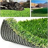 Petgrow · Realistic Artificial Grass Turf -7FTX10FT(70 Square FT)- Thick Fake Grass Pet Dog Mat Pad with Drain Holes- Indoor Outdoor Astroturf Garden Lawn Landscape Balcony Synthetic Faux Grass