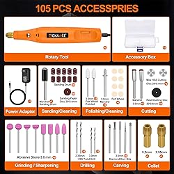 Corded Rotary Tool Kit for Crafts, GOXAWEE Mini