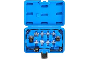 Noid Light Test Kit 11 Pieces | Fuel Injector Noid Light Tester Kit with 8 Noids, Noid Lites IAC Tester for Most Cars