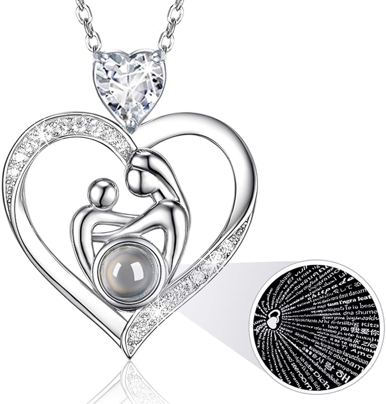 i love you mom necklace amazon