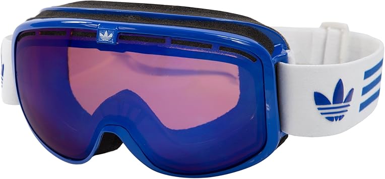 Amazon Co Jp アディダス Originalsユニセックスah80 50 Catchlineスキーゴーグルスノーボードメガネ ホワイト ブルー スポーツ アウトドア