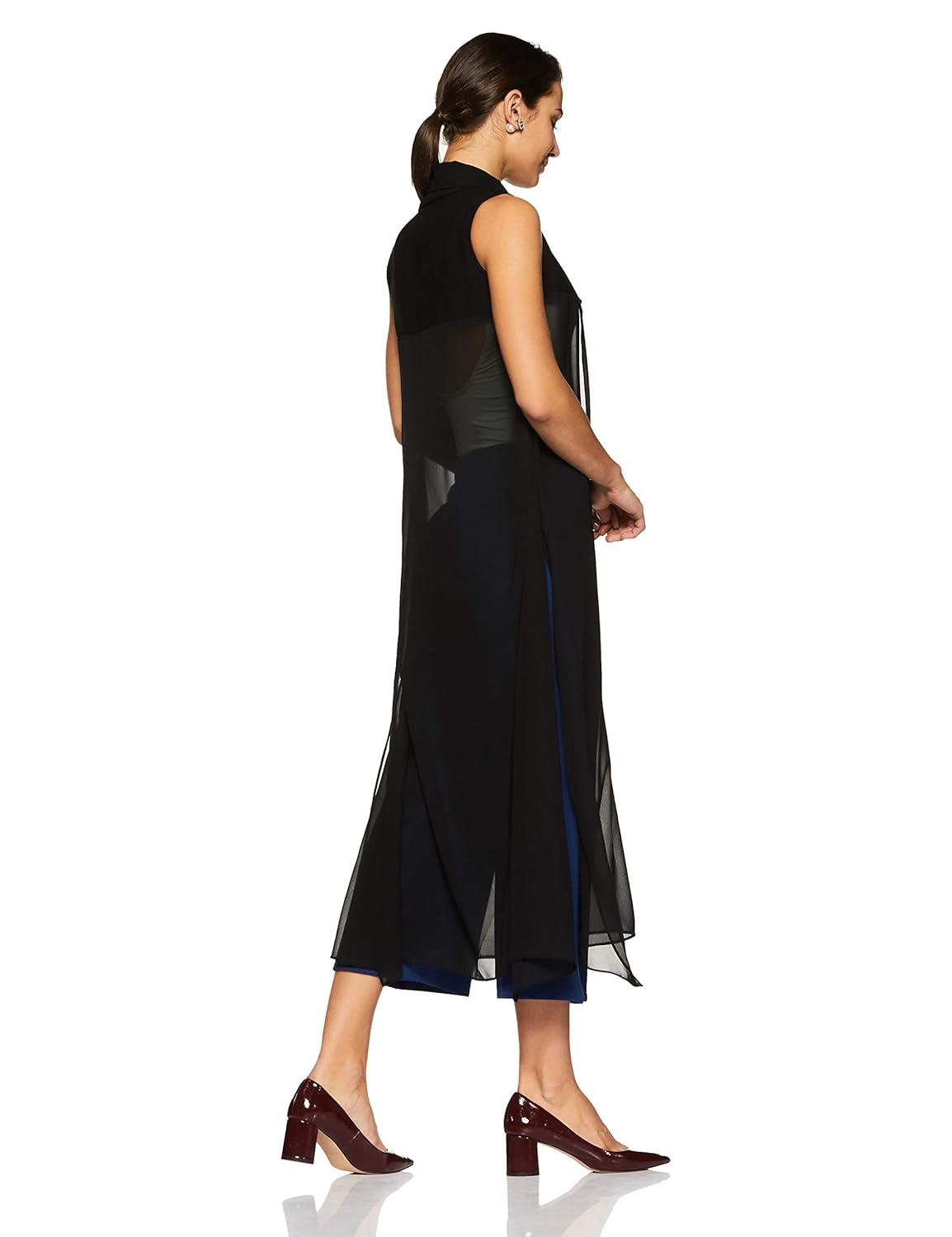 w for woman women's cape gilet