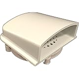 BUD Industries IPV-1115 IP32 Air Vent 2.36" Fan Dia 2.91" L x 2.91" W x 1.78" H, Gray