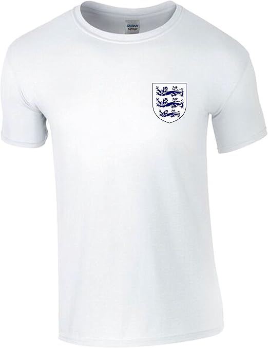 Novelty TShirts 3 Lions Small Crest England Football World Cup 2018 T