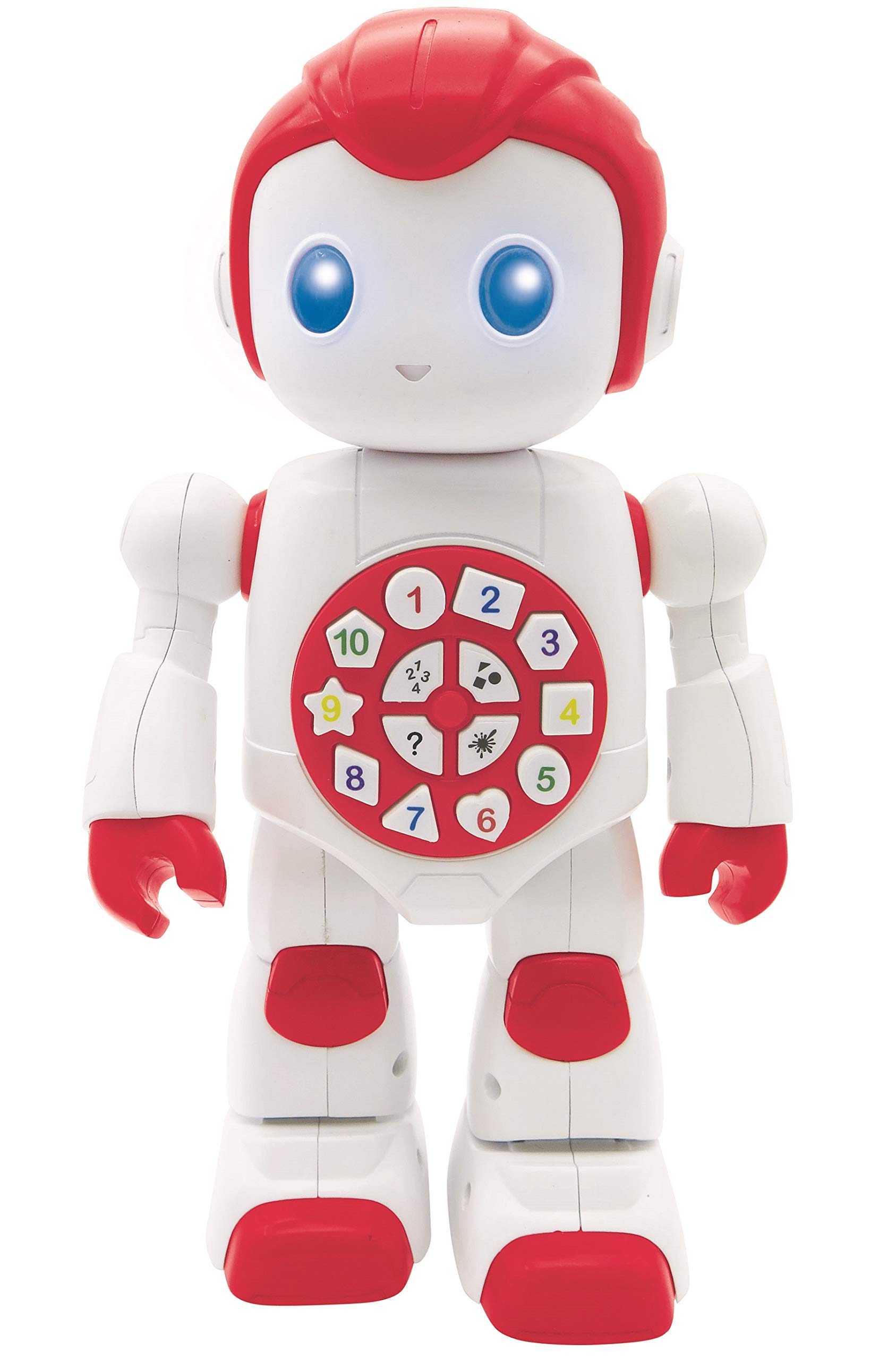 LEXIBOOK Powerman First Smart Interactive Toy Learning Robot Toy for Kids Dancing Plays Music Quiz Numbers Shapes Colors Boy Girl Robot Junior Red/White - ROB15EN — image 1