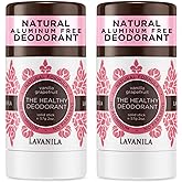 Lavanila Vanilla Grapefruit Deodorant for Women 2-Pack (2 Oz Each) - Natural Aluminum Free Solid Stick Deodorant, Made In USA, Vegan