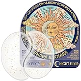 Lunara Under Eye Patches 28 Pairs, 5-Min Energizing Hydrogel Eye Masks with Caffeine Vitamin C Peptides Niacinamide, Refreshing Tired Eye, Includes Two Bonus Eye Serums, Luxury Spa Gifts for Women