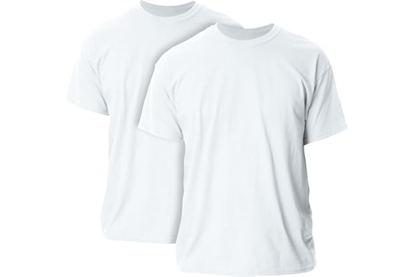 Gildan Unisex-Adult Ultra Cotton T-Shirt, Style G2000, Multipack