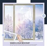 LORD C Window Film Insulation Kit 2 Windows 1m x 1.5m Draught Excluder view 4