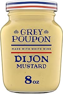 Grey Poupon Dijon Mustard, 8 oz. Jar
