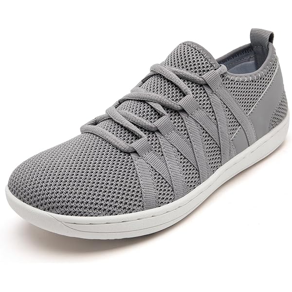 Chaussures Pieds Nus ZYEN Pour Femme - Modèle Extra Large Et Respirant - Semelle Zéro Drop Légère - Baskets Minimalistes Pour Sport Et Quotidien - 6