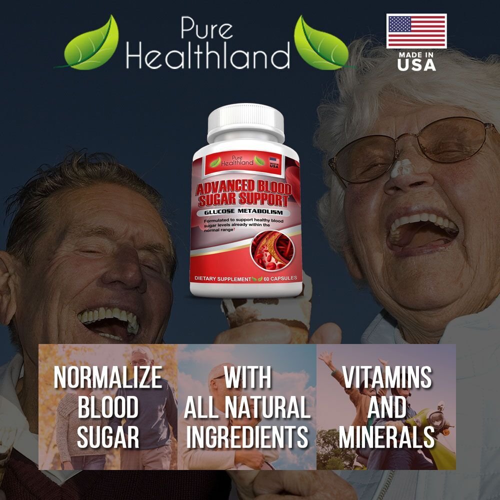 ADVANCED BLOOD SUGAR SUPPORT Helps Maintain Healthy Blood Sugar Levels Already Within The Normal Range, Contains Cinnamon, Bitter Melon, Gaggul, and Banaba
