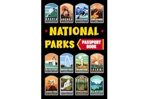 National Parks Passport Book: US National Parks Travel Journal For Adults, Teens & Kids With Popular Attractions To Document Your Adventures & Memories.