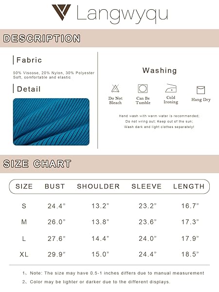 LANGWYQU WOMEN’S LONG SLEEVE CROPPED SWEATER SEXY MOCK NECK RIBBED KNIT SLIM FITTED FALL TRENDY PULLOVER CROP TOPS BLUE