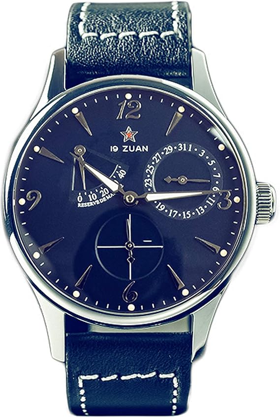 Gustav Becker Blue Dial Seagull ST1780 Movement Men's Vintage Mens