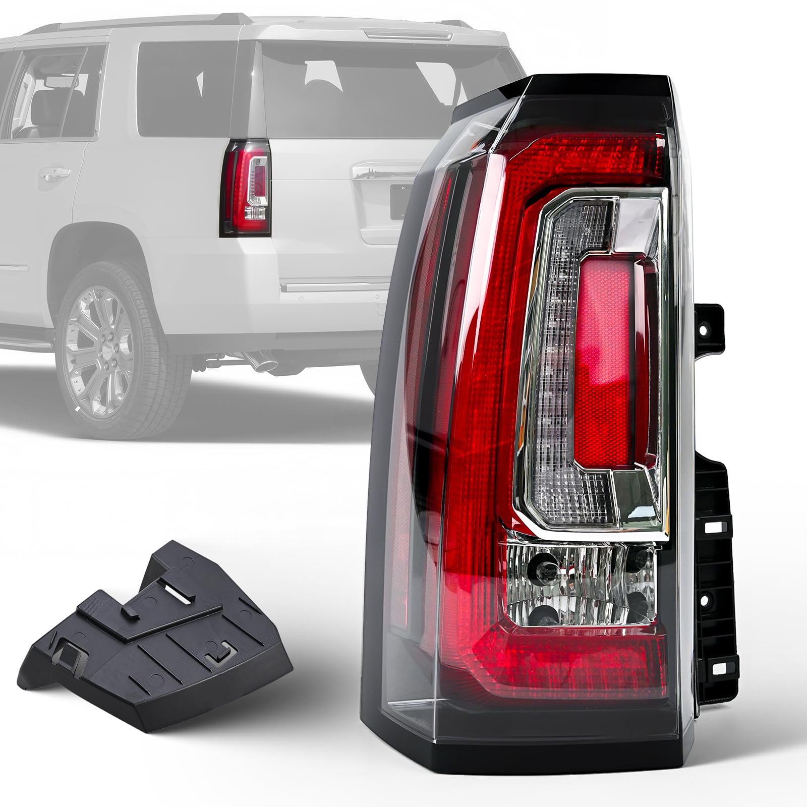 Photo 1 of SHINEHOME LED Tail Light Assembly Compatible With 2015 2016 2017 2018 2019 2020 GMC Yukon XL Tail Lights Left Driver Side Rear Taillight Assembly With Bulb Replaces 84536242 23380459 GM2800268