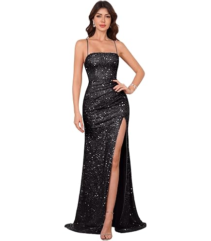 ladies party long dresses ADYCE Elegant Evening Dress Women Formal Dress Sequined Strap Gown Bodycon Floor Length Female Outfits (US, Alpha, Small, Regular, Regular, Dark Pink) : Clothing, Shoes & Jewelry Find your perfect party formal wear for weddings Buy White/Blue Porcelain Shaping Style:3X