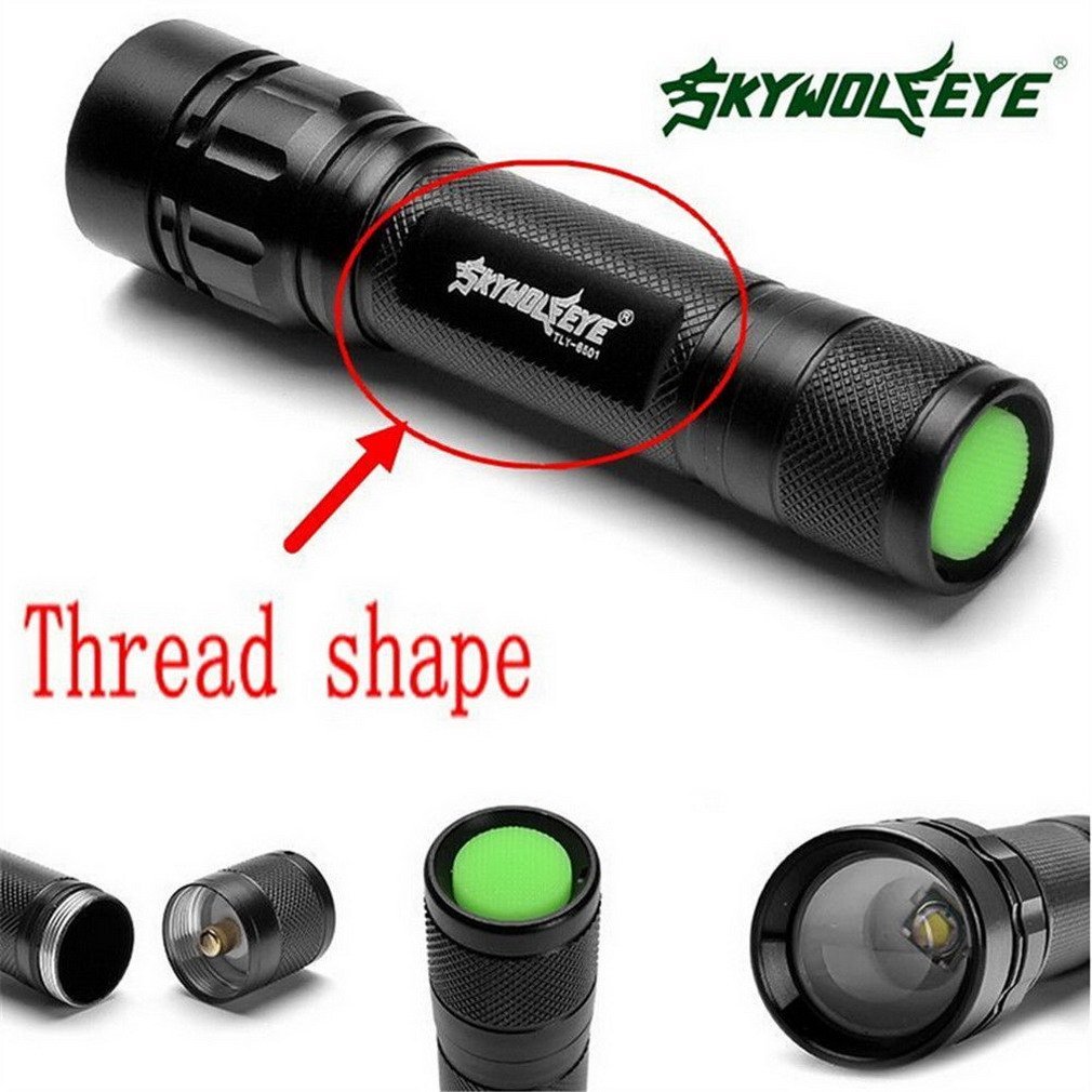 Zebery Zoomable Brightness 3000 Lumens 3 Modes Xml T6 Led 18650 Flashlight To.. 23 71ZthMSz7pL