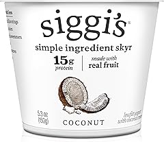 siggi's® 2% Icelandic Strained Lowfat Yogurt, Coconut, 5.3 oz., Single Serve Cup