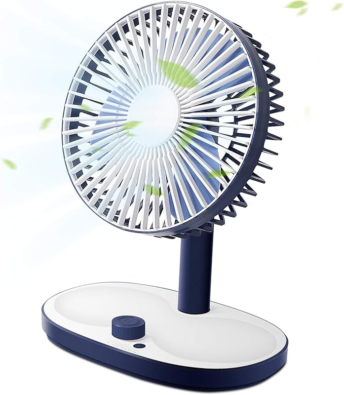 SmartDevil Small Desk Fan Mini Cooling USB Fan Flexible Hands Free