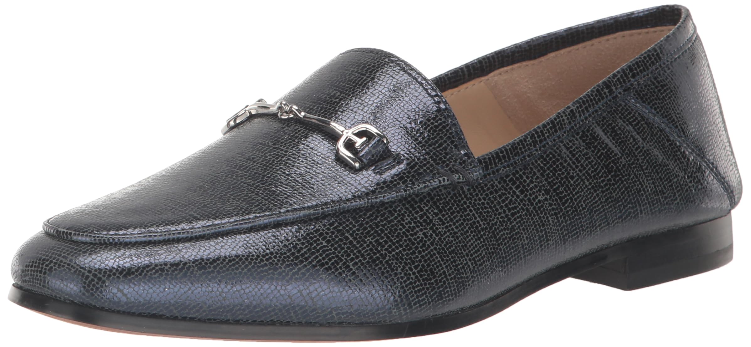 Sam Edelman Loraine Loafer Metallic Denim 10.5 Medium
