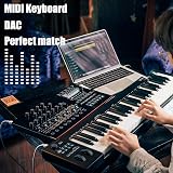 Ancable USB C to USB B Midi Cable 1M White Type C to USB MIDI Interface Lead view 3