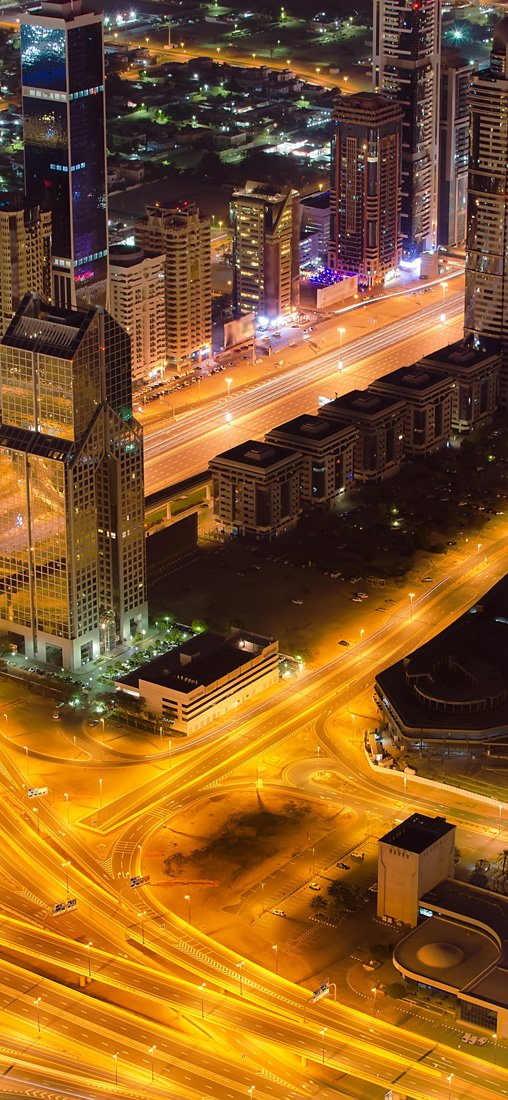 PeelitStickit Dubai Marina City Wallpaper, Wall Mural ID-001, vinyl