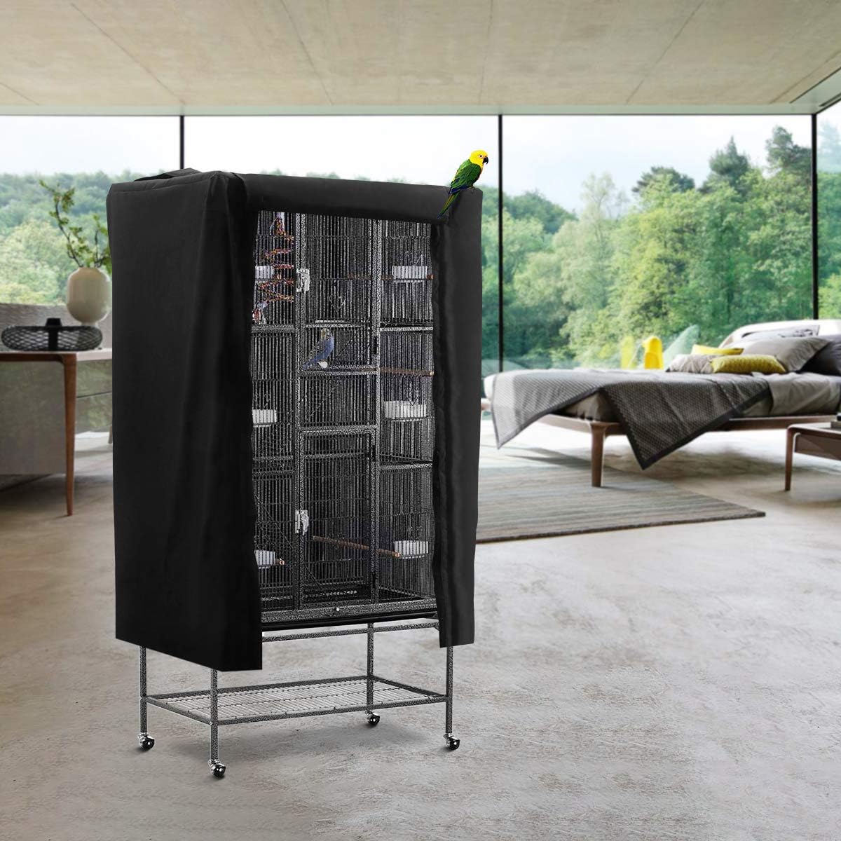 Universal Bird Parrot Cage Cover Washable Good Night Birdcage Cover