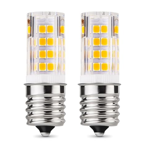 Bombilla LED de cerámica E17 para microondas de horno, 5 W (40 W ...