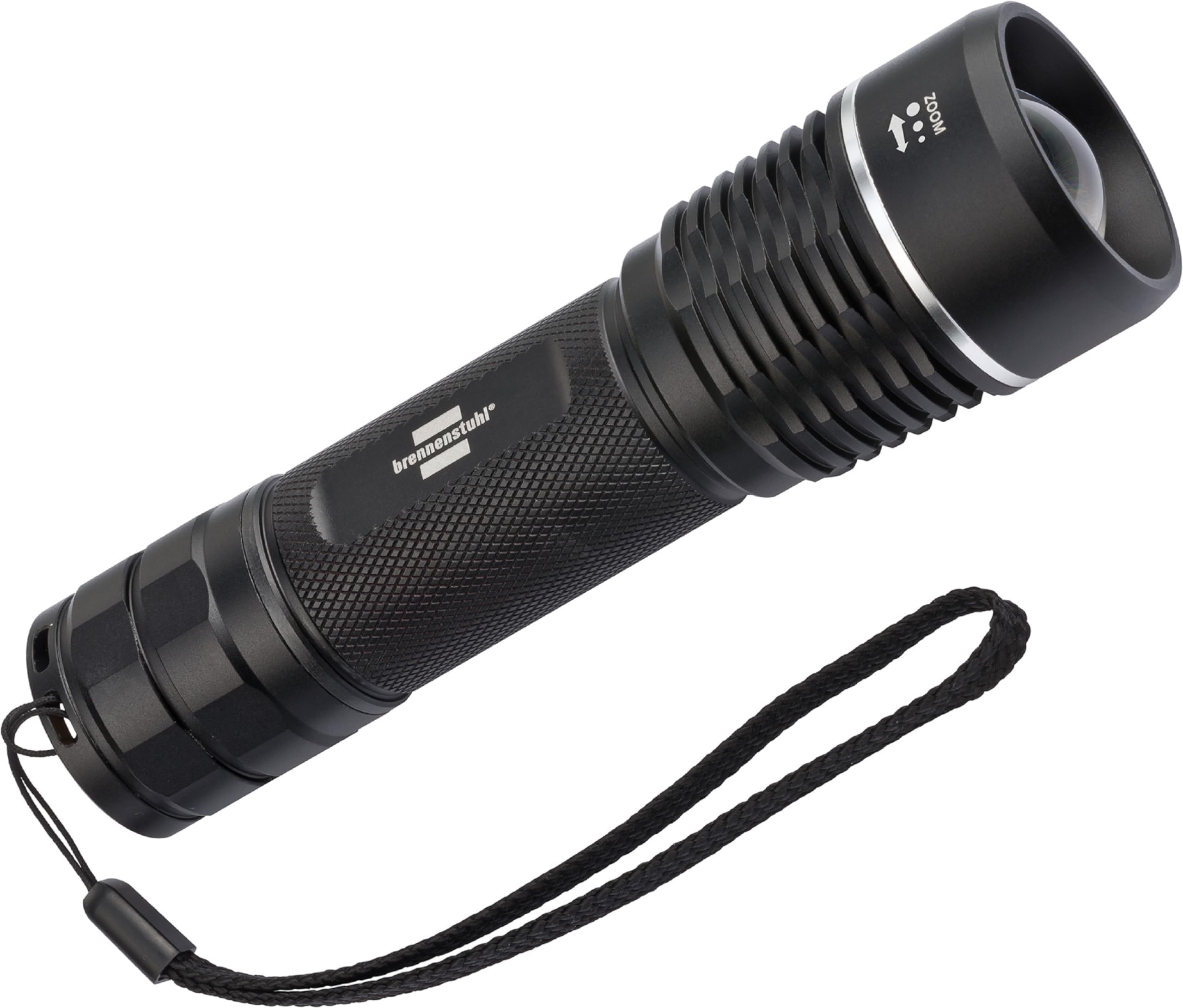 Brennenstuhl LuxPremium Rechargeable-Focus-LED-Flashlight TL 1200 AF, IP67, CREE-LED, 20W 1250lm