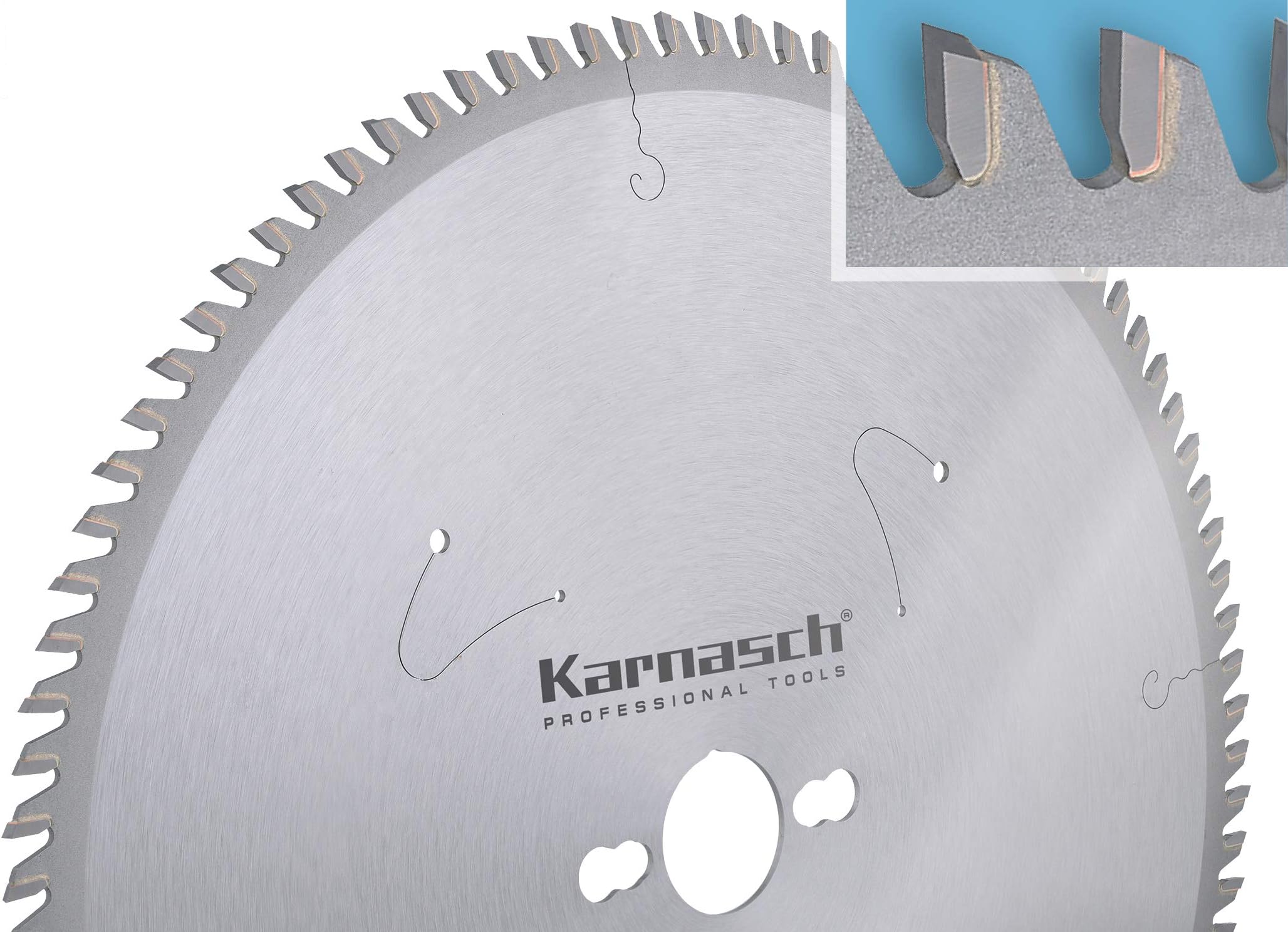 Karnasch KARNASCH Hard Metal Circular Saw Blades, 120mm Diámetro, 1.8/1.2mm Espesor, 20mm Aburrir, 12 WZ Dientes, silver, 1