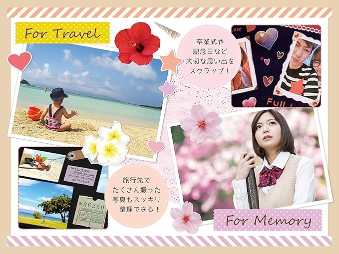 Amazon 手作り アルバム セット 記念日 誕生日 フォト メッセージ ノート 台紙 じゃばら黒黒 Fun Market アルバム リフィル 通販