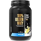 Maxler 100% Golden Whey Protein - 24g of Protein per Serving - Whey Protein Powder for Pre Post Workout - Fast-Absorbing Whey Concentrate, Isolate & Hydrolysate Blend - French Vanilla Protein 2 lb