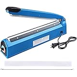 Yescom 12" 300mm Impulse Manual Hand Sealer Heat Sealing Machine Poly Tubing Plastic Bag