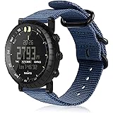 Fintie Watch Band Compatible with Suunto Core, Premium Woven Nylon Replacement Sport Strap with Metal Buckle Compatible with Suunto Core Smart Watch