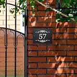EDS G Personalised Natural Slate House Gate Sign Plaque 15x10cm UV Printed view 2