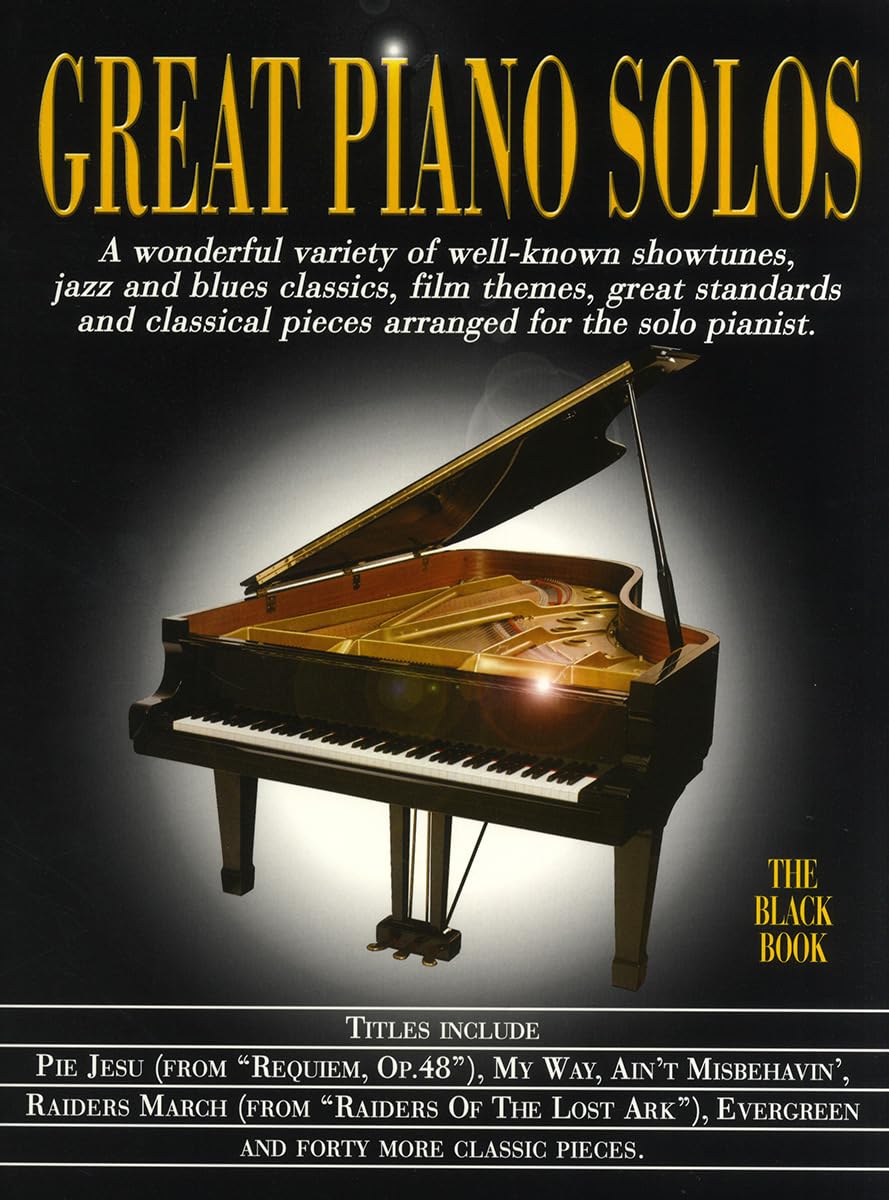 Great Piano Solos: The Black Book: A Bumper Collection of 45 Fantastic Piano Solos