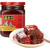 SXETBEAN Traditional Fermented Bean Curd, Chinese Red Bean Curd, Fermented Tofu Cubes for Hot Pot, Stir-fry, Noodles, Porridg