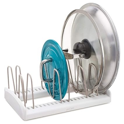 Buy Unique Empire Adjustable Pot Lid Holder Plate Rack Pan And