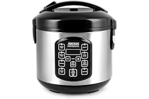 Aroma Housewares ARC-954SBD Cooker, 4-Cup Uncooked rice, Black