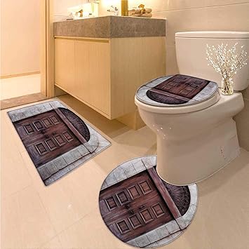 Badteppich Set Braun - Buro Ideen