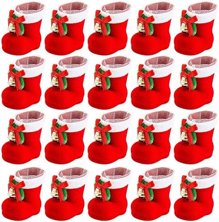 Amazon クリスマスブーツ お菓子入り 10個 個セット 長靴 サンタブーツ キャンディ靴 お菓子 子供 かわいい プレゼント 靴 サンタ袋 オーナメント クリスマス飾り インテリア レッド 個セット クリスマス雑貨 おもちゃ
